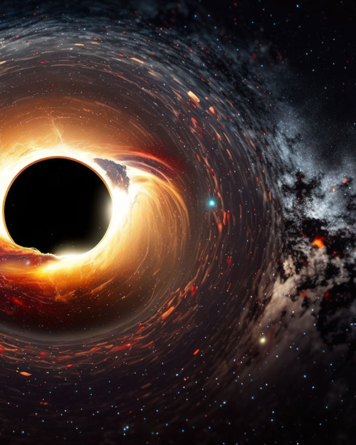 Metaphysical and Physical Description of 'Gravity', 'Spiritual Mass' and 'Black Hole'