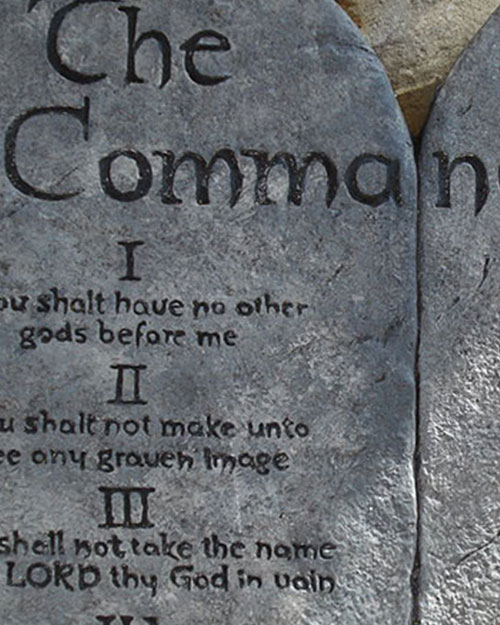 The Negative Origin of 'The Ten Commandments' Given to Moses
