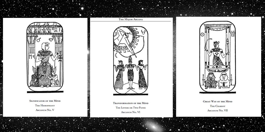 Brief Description or Understanding of The Hierophant, The Lovers and The Chariot