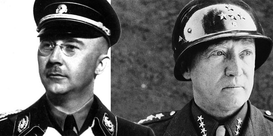 Heinrich Himmler and General George S. Patton