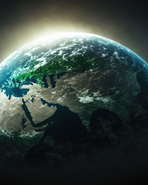 The Transitioning Process of Earth from '3rd Density' Planet to A '4th Density' Planet