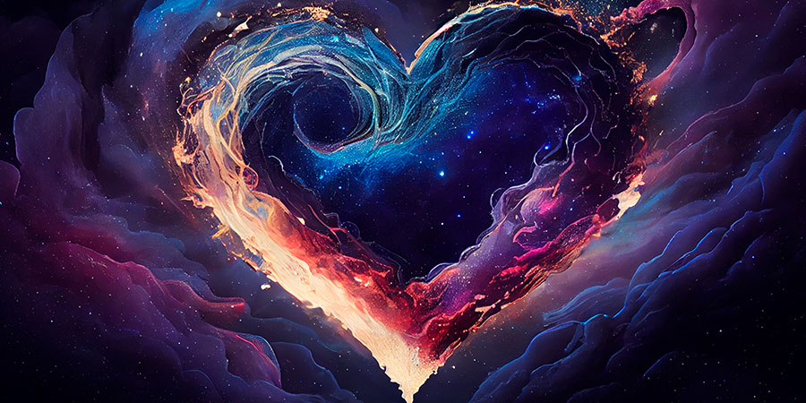 Metaphysical Definition of Love and The Origination of Colours That Represents Our Physical Distortions